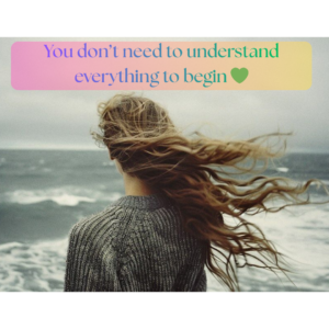 Just begin